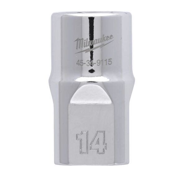 Головка Milwaukee ½˝ DRIVE SOCKET METRIC STANDARD-14 MM - 4932480012, Модель: ½˝ DRIVE SOCKET METRIC STANDARD-14 MM, внеший вид