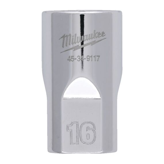 Головка Milwaukee ½˝ DRIVE SOCKET METRIC STANDARD-16 MM - 4932480014, Модель: ½˝ DRIVE SOCKET METRIC STANDARD-16 MM, внеший вид