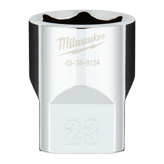Головка Milwaukee ½˝ DRIVE SOCKET METRIC STANDARD-23 MM - 4932480021, Модель: ½˝ DRIVE SOCKET METRIC STANDARD-23 MM, внеший вид