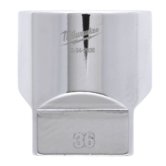Головка Milwaukee ½˝ DRIVE SOCKET METRIC STANDARD-36 MM - 4932480029, Модель: ½˝ DRIVE SOCKET METRIC STANDARD-36 MM, внеший вид
