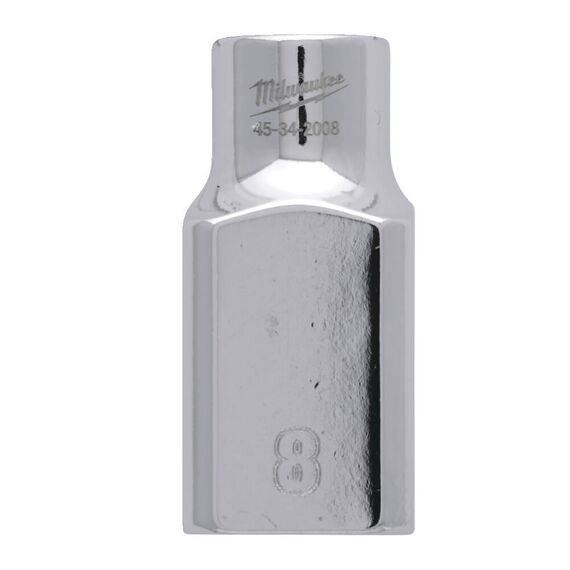 Головка Milwaukee ½˝ DRIVE SOCKET METRIC STANDARD-8 MM - 4932480006, Модель: ½˝ DRIVE SOCKET METRIC STANDARD-8 MM, внеший вид