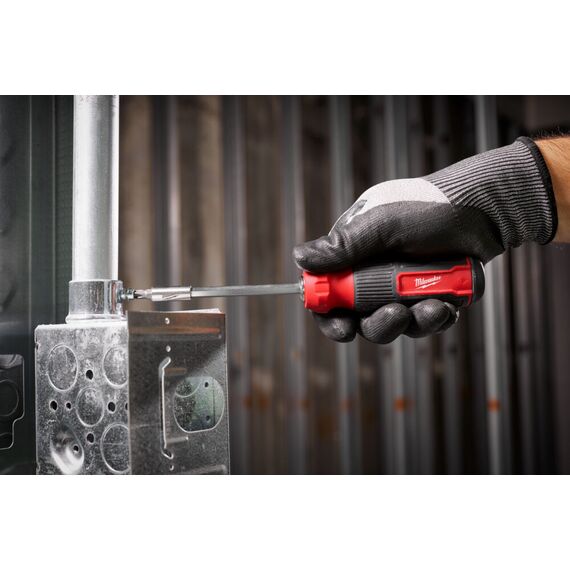 Универсальная отвертка Milwaukee 14 IN 1 TORX MULTI-BIT SCREWDRIVER - 4932492810, Модель: 14 IN 1 TORX MULTI-BIT SCREWDRIVER, фото, изображение 6 Универсальная отвертка Milwaukee 14 IN 1 TORX MULTI-BIT SCREWDRIVER - 4932492810, Модель: 14 IN 1 TORX MULTI-BIT SCREWDRIVER, внеший вид, изображение 6