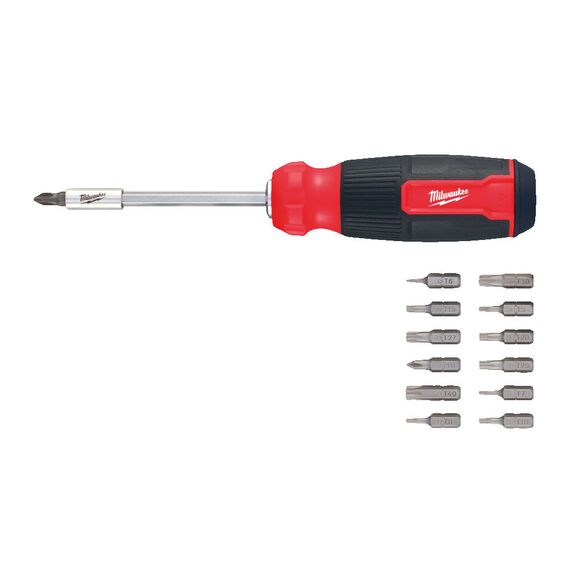 Универсальная отвертка Milwaukee 14 IN 1 TORX MULTI-BIT SCREWDRIVER - 4932492810, Модель: 14 IN 1 TORX MULTI-BIT SCREWDRIVER, фото, изображение 4 Универсальная отвертка Milwaukee 14 IN 1 TORX MULTI-BIT SCREWDRIVER - 4932492810, Модель: 14 IN 1 TORX MULTI-BIT SCREWDRIVER, внеший вид, изображение 4