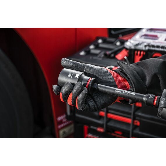 Удлинитель для головок Milwaukee 150 MM ½˝ IMPACT EXTENSION - 4932480352, Модель: 150 MM ½˝ IMPACT EXTENSION, внеший вид, изображение 4