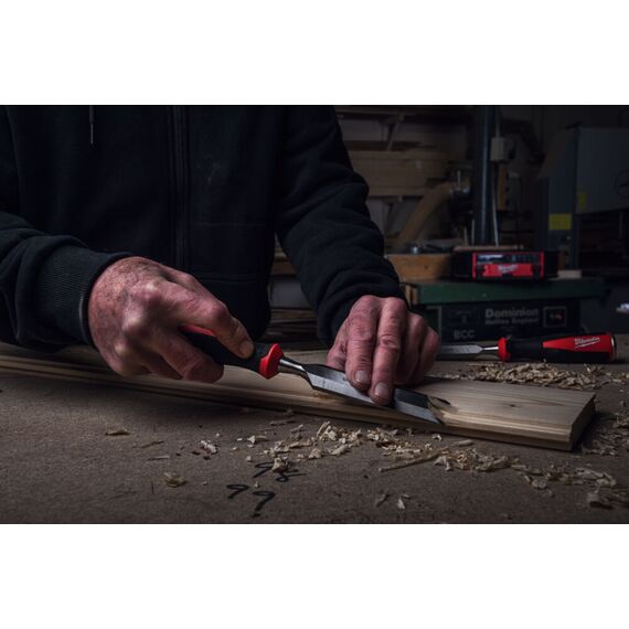 Стамеска плоская Milwaukee 1˝ BEVELED EDGE CHISEL - 4932479895, Модель: 1˝ BEVELED EDGE CHISEL, внеший вид, изображение 8