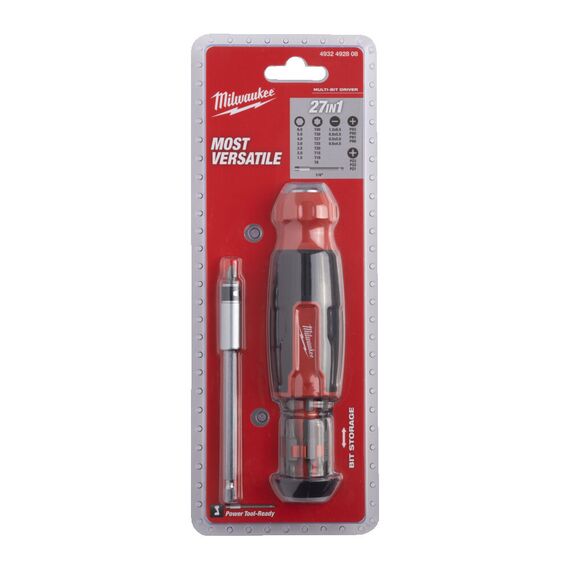 Универсальная отвертка Milwaukee 27 IN 1 MULTI-BIT SCREWDRIVER - 4932492808, Тип отвертки: Набор, Модель: 27 IN 1 MULTI-BIT SCREWDRIVER, внеший вид, изображение 5