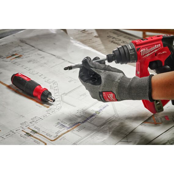 Универсальная отвертка с трещоткой Milwaukee 27 IN 1 RATCHET MULTI-BIT SCREWDRIVER - 4932480583, Модель: 27 IN 1 RATCHET MULTI-BIT SCREWDRIVER, внеший вид, изображение 9