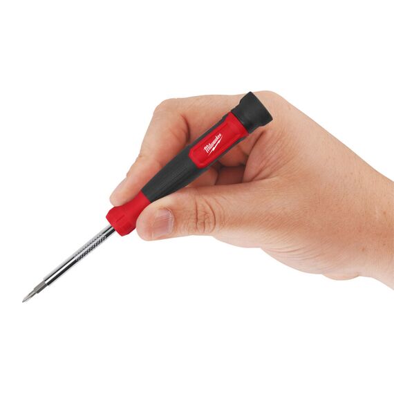 Отвертка для точной механики Milwaukee 4 IN 1 PRECISION MULTI-BIT SCREWDRIVER - 4932480584, Модель: 4 IN 1 PRECISION MULTI-BIT SCREWDRIVER, внеший вид, изображение 7