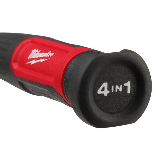 Отвертка для точной механики Milwaukee 4 IN 1 PRECISION MULTI-BIT SCREWDRIVER - 4932480584, Модель: 4 IN 1 PRECISION MULTI-BIT SCREWDRIVER, внеший вид, изображение 8