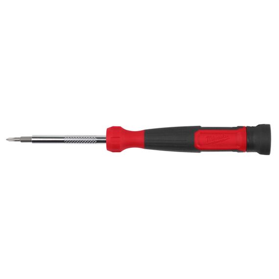 Отвертка для точной механики Milwaukee 4 IN 1 PRECISION MULTI-BIT SCREWDRIVER - 4932480584, Модель: 4 IN 1 PRECISION MULTI-BIT SCREWDRIVER, внеший вид, изображение 2
