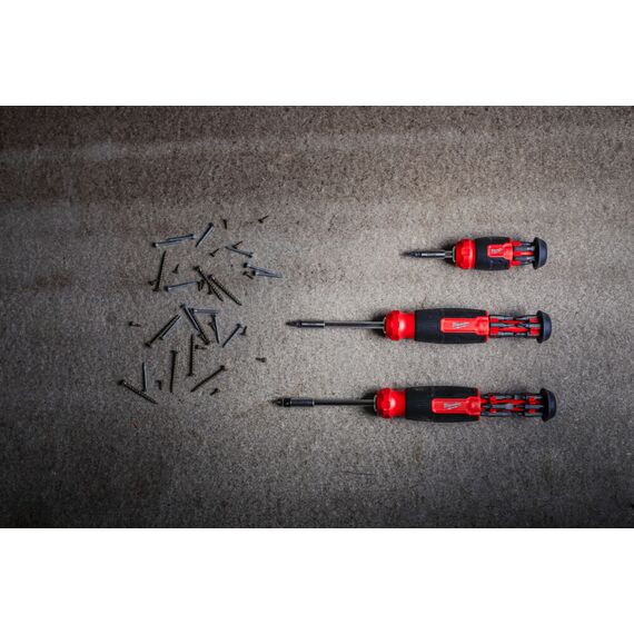 Универсальная отвертка Milwaukee 8 IN 1 COMPACT MULTI-BIT SCREWDRIVER - 4932492807, Тип отвертки: Набор, Модель: 8 IN 1 COMPACT MULTI-BIT SCREWDRIVER, внеший вид, изображение 6