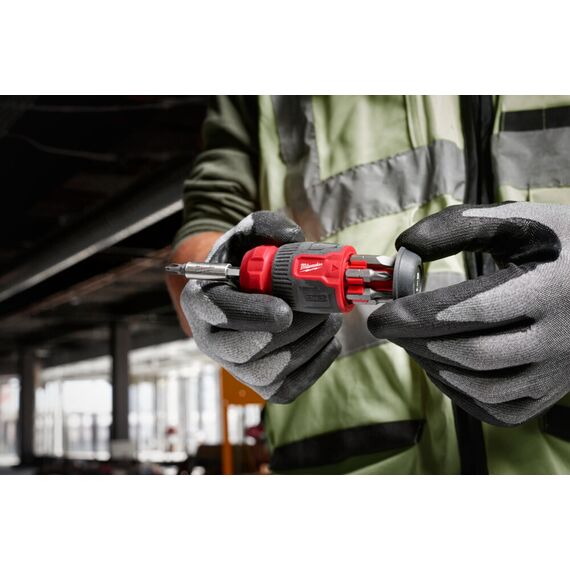 Универсальная отвертка Milwaukee 8 IN 1 COMPACT MULTI-BIT SCREWDRIVER - 4932492807, Тип отвертки: Набор, Модель: 8 IN 1 COMPACT MULTI-BIT SCREWDRIVER, внеший вид, изображение 10