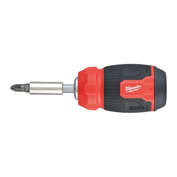 Универсальная отвертка Milwaukee 8 IN 1 COMPACT MULTI-BIT SCREWDRIVER - 4932492807, Модель: 8 IN 1 COMPACT MULTI-BIT SCREWDRIVER, внеший вид