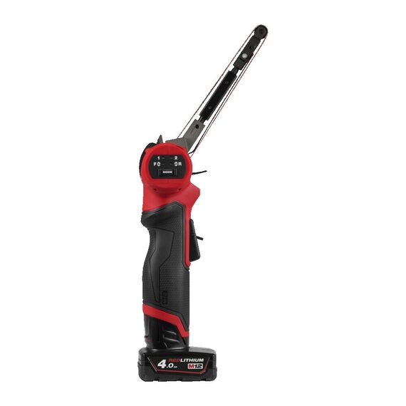 Ленточная шлифовальная машина Milwaukee M12 FBFL13-402B - 4933480961, Модель: M12 FBFL13-402B, внеший вид, изображение 2