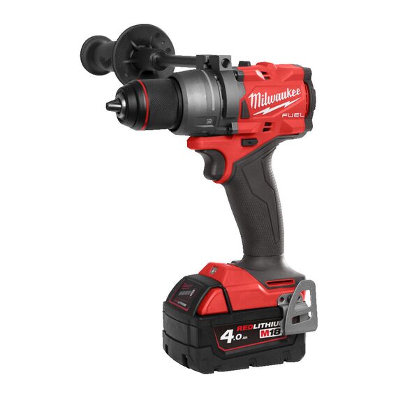 Аккумуляторная дрель-шуруповерт Milwaukee M18 FDD3-402C - 4933492472, Модель: M18 FDD3-402C, фото, изображение 2 Аккумуляторная дрель-шуруповерт Milwaukee M18 FDD3-402C - 4933492472, Модель: M18 FDD3-402C, внеший вид, изображение 2