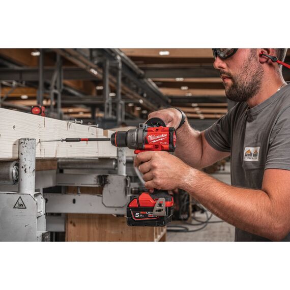 Аккумуляторная дрель-шуруповерт Milwaukee M18 FDD3-502X - 4933479863, Модель: M18 FDD3-502X, внеший вид, изображение 20