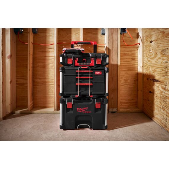 Кейс с выдвижными ящиками Milwaukee PACKOUT 2+1 DRAWER TOOL BOX - 4932493190, Модель: PACKOUT 2+1 DRAWER TOOL BOX, внеший вид, изображение 11