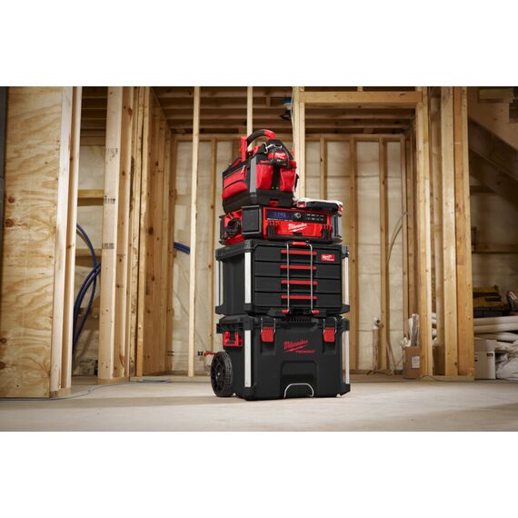 Кейс с выдвижными ящиками Milwaukee PACKOUT 4 DRAWER TOOL BOX - 4932493189, Модель: PACKOUT 4 DRAWER TOOL BOX, внеший вид, изображение 9
