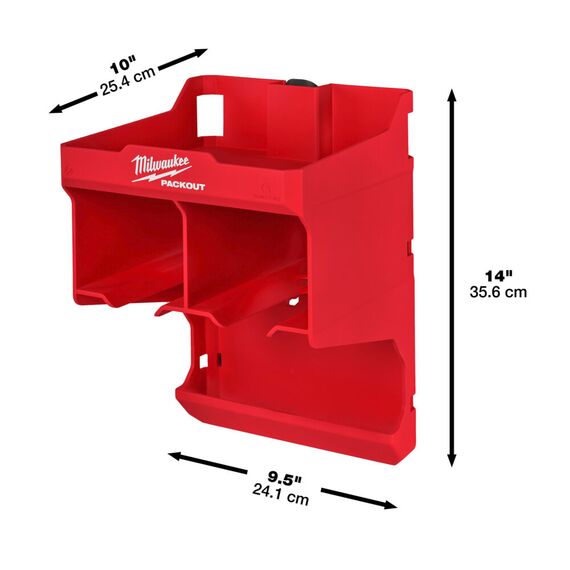 Модуль хранения инструмента Milwaukee PACKOUT DRILL STORAGE STATION - 4932480712, Модель: PACKOUT DRILL STORAGE STATION, внеший вид, изображение 4