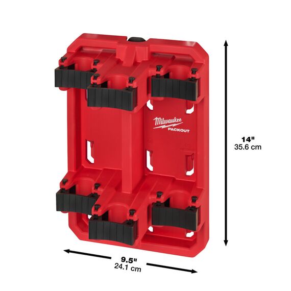 Модуль хранения садового инструмента Milwaukee PACKOUT LONG HANDLED STORAGE - 4932480714, Модель: PACKOUT LONG HANDLED STORAGE, внеший вид, изображение 4