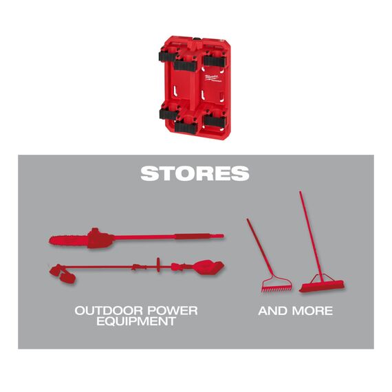 Модуль хранения садового инструмента Milwaukee PACKOUT LONG HANDLED STORAGE - 4932480714, Модель: PACKOUT LONG HANDLED STORAGE, внеший вид, изображение 5