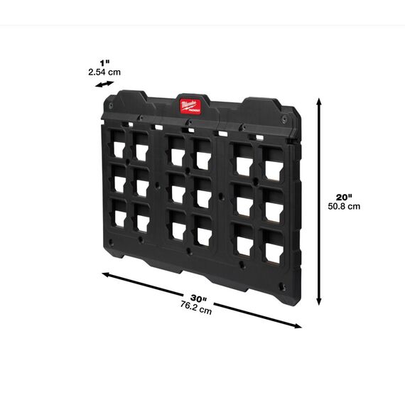 Платформа для крепления к поверхности Milwaukee PACKOUT XL MOUNTING PLATE - 4932480622, Модель: PACKOUT XL MOUNTING PLATE, внеший вид, изображение 3