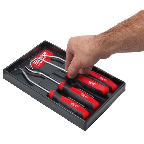 Набор крюков и шил Milwaukee PICK SET-4 PC - 4932480568, Модель: PICK SET-4 PC, фото, изображение 4 Набор крюков и шил Milwaukee PICK SET-4 PC - 4932480568, Модель: PICK SET-4 PC, внеший вид, изображение 4