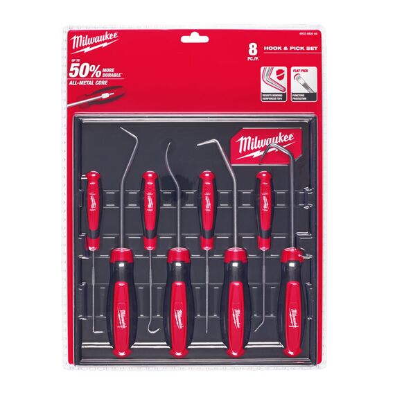 Набор крюков и шил Milwaukee PICK SET-8 PC - 4932480569, Модель: PICK SET-8 PC, внеший вид, изображение 3