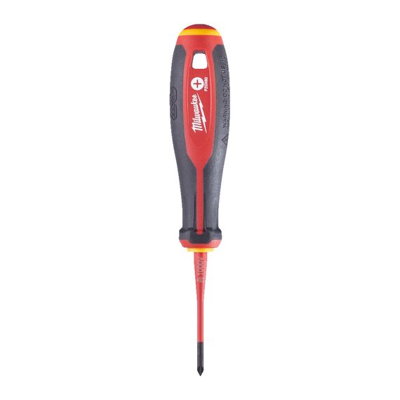 Трехгранная отвертка, изолированная Milwaukee TRI-LOBE VDE SCREWDRIVER PZ0 X60 - 4932478724, Тип отвертки: PZ 0, Модель: TRI-LOBE VDE SCREWDRIVER PZ0 X60, Длина (мм): 60, внеший вид