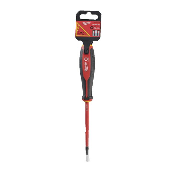 Трехгранная отвертка, изолированная Milwaukee TRI-LOBE VDE SCREWDRIVER T20 X100 - 4932478730, Тип отвертки: TX 20, Модель: TRI-LOBE VDE SCREWDRIVER T20 X100, Длина (мм): 100, фото, изображение 2 Трехгранная отвертка, изолированная Milwaukee TRI-LOBE VDE SCREWDRIVER T20 X100 - 4932478730, Тип отвертки: TX 20, Модель: TRI-LOBE VDE SCREWDRIVER T20 X100, Длина (мм): 100, внеший вид, изображение 2