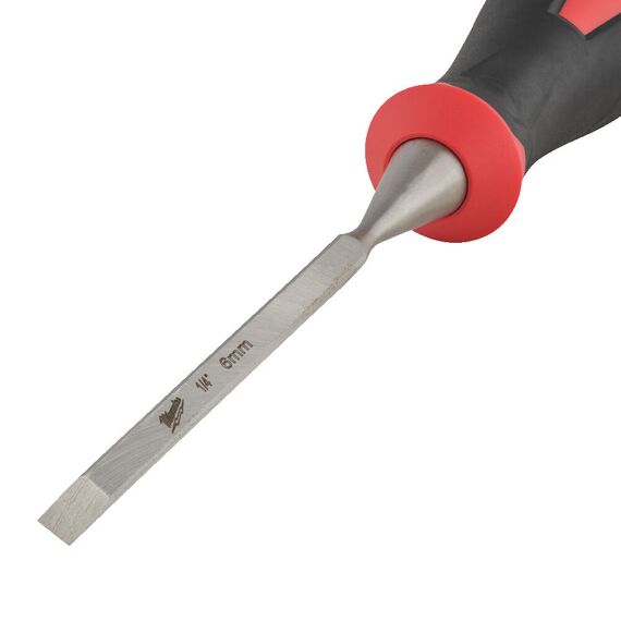 Стамеска плоская Milwaukee ¼˝ BEVELED EDGE CHISEL - 4932479892, Модель: ¼˝ BEVELED EDGE CHISEL, внеший вид, изображение 4