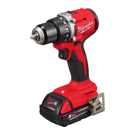 Аккумуляторная дрель-шуруповерт Milwaukee M18 BLDDRC-202C - 4933492833, Модель: M18 BLDDRC-202C, внеший вид, изображение 2