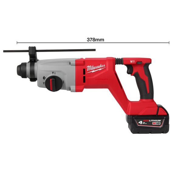 Аккумуляторный перфоратор Milwaukee M18 BLHACD26-402X - 4933492480, Модель: M18 BLHACD26-402X, внеший вид, изображение 11