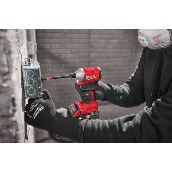Аккумуляторный импульсный винтоверт Milwaukee M18 BLIDR-502X - 4933492843, Модель: M18 BLIDR-502X, фото, изображение 5 Аккумуляторный импульсный винтоверт Milwaukee M18 BLIDR-502X - 4933492843, Модель: M18 BLIDR-502X, внеший вид, изображение 5