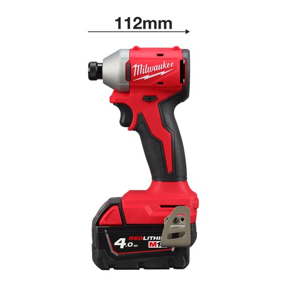 Аккумуляторный импульсный винтоверт Milwaukee M18 BLIDRC-402C - 4933492840, Модель: M18 BLIDRC-402C, фото, изображение 3 Аккумуляторный импульсный винтоверт Milwaukee M18 BLIDRC-402C - 4933492840, Модель: M18 BLIDRC-402C, внеший вид, изображение 3