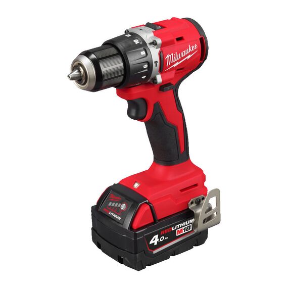 Аккумуляторная ударная дрель-шуруповерт Milwaukee M18 BLPDRC-422C - 4933492825, Модель: M18 BLPDRC-422C, фото, изображение 2 Аккумуляторная ударная дрель-шуруповерт Milwaukee M18 BLPDRC-422C - 4933492825, Модель: M18 BLPDRC-422C, внеший вид, изображение 2