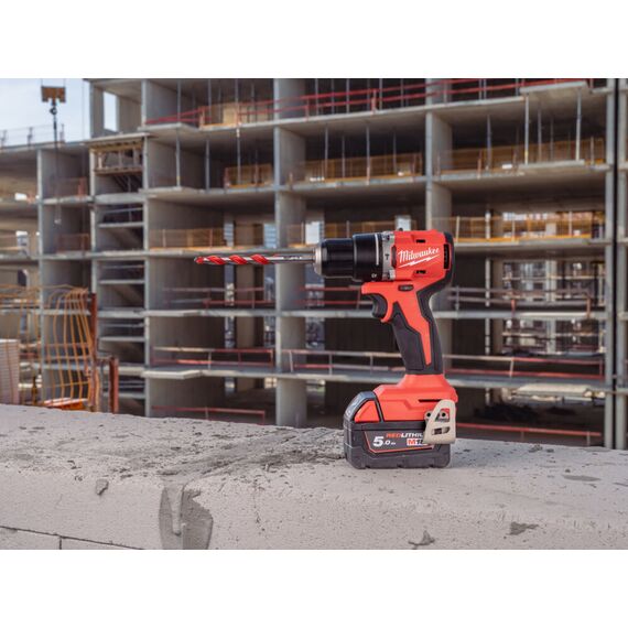 Аккумуляторная ударная дрель-шуруповерт Milwaukee M18 BLPDRC-502C - 4933492826, Модель: M18 BLPDRC-502C, внеший вид, изображение 8