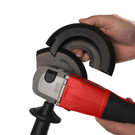 Аккумуляторная углошлифовальная машина Milwaukee M18 BLSAG125XPD-0 - 4933492645, Модель: M18 BLSAG125XPD-0, фото, изображение 6 Аккумуляторная углошлифовальная машина Milwaukee M18 BLSAG125XPD-0 - 4933492645, Модель: M18 BLSAG125XPD-0, внеший вид, изображение 6