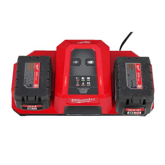 Зарядное устройство Milwaukee M18 DBSC на 2 порта - 4932492531, Модель: M18 DBSC, внеший вид, изображение 9