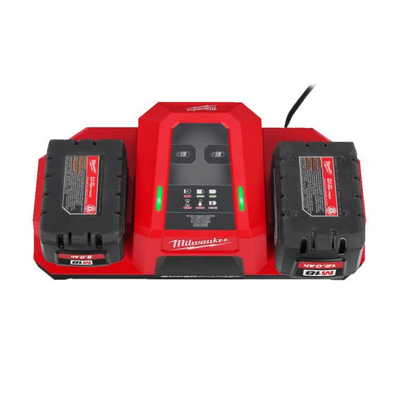 Зарядное устройство Milwaukee M18 DBSC на 2 порта - 4932492531, Модель: M18 DBSC, внеший вид, изображение 10