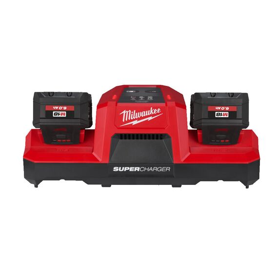 Зарядное устройство Milwaukee M18 DBSC на 2 порта - 4932492531, Модель: M18 DBSC, внеший вид, изображение 4