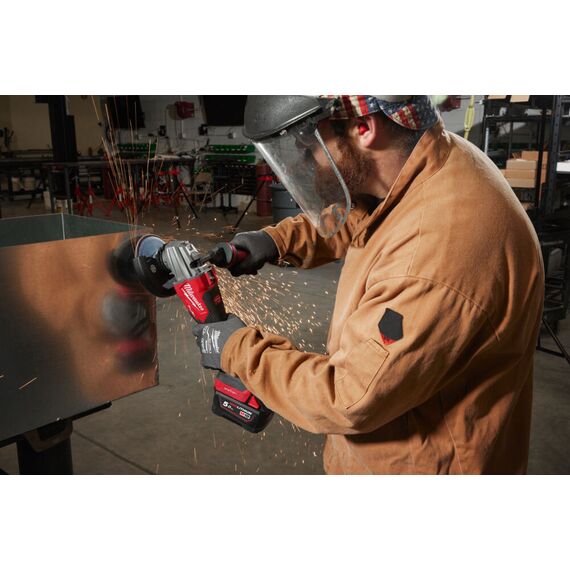 Аккумуляторная углошлифовальная машина Milwaukee M18 FSAGSVO125X-0X - 4933493552, Модель: M18 FSAGSVO125X-0X, фото, изображение 18 Аккумуляторная углошлифовальная машина Milwaukee M18 FSAGSVO125X-0X - 4933493552, Модель: M18 FSAGSVO125X-0X, внеший вид, изображение 18