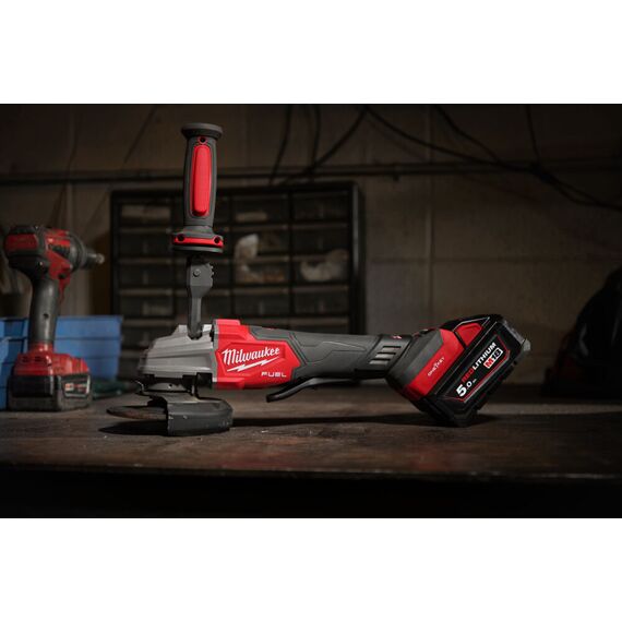 Аккумуляторная углошлифовальная машина Milwaukee M18 FSAGSVO125X-502X - 4933493553, Модель: M18 FSAGSVO125X-502X, внеший вид, изображение 15