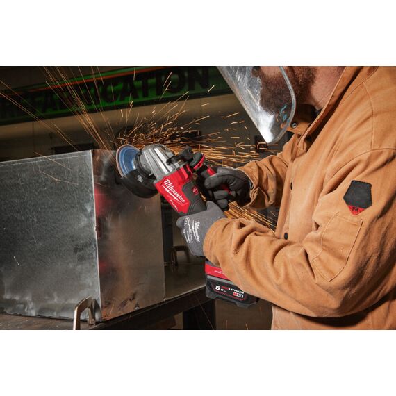 Аккумуляторная углошлифовальная машина Milwaukee M18 FSAGSVO125X-502X - 4933493553, Модель: M18 FSAGSVO125X-502X, внеший вид, изображение 19