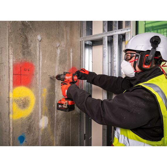 Аккумуляторная ударная дрель-шуруповерт Milwaukee M18 ONEPD3-502X - 4933492801, Модель: M18 ONEPD3-502X, фото, изображение 12 Аккумуляторная ударная дрель-шуруповерт Milwaukee M18 ONEPD3-502X - 4933492801, Модель: M18 ONEPD3-502X, внеший вид, изображение 12