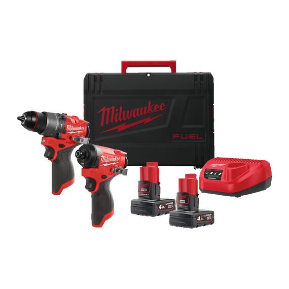 Набор инструмента Milwaukee M12 FPP2A2-402X - 4933480587, Модель: M12 FPP2A2-402X, внеший вид