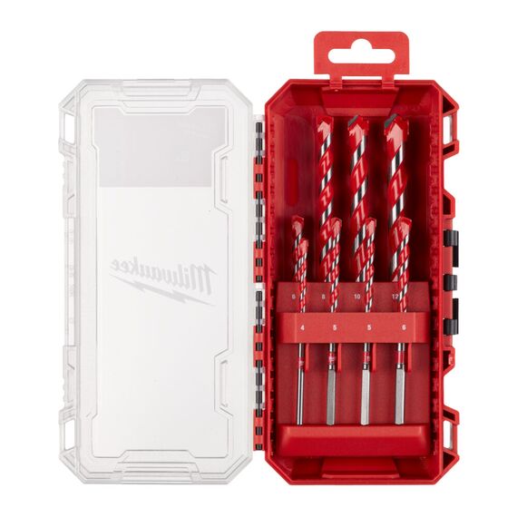 Набор сверл по бетону Milwaukee PREMIUM HDB-2 SET 8PC - 4932493881, Диаметр: SET, Модель: PREMIUM HDB-2 SET 8PC, внеший вид