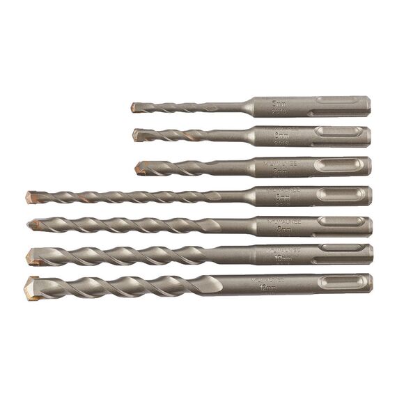 Набор буров Milwaukee SDS-Plus CONTRACTOR SET 7 PC - 4932471244, Модель: SDS-Plus CONTRACTOR SET 7 PC, внеший вид