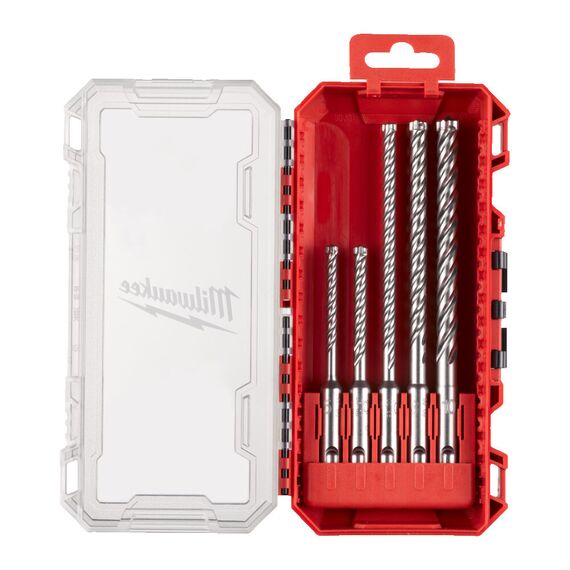Набор буров Milwaukee SDS+ MX4 Set 2-5pc - 4932498298, Модель: SDS+ MX4 Set 2-5pc, Длина (мм): 115, внеший вид