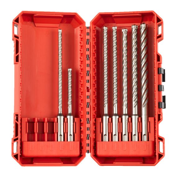 Набор буров Milwaukee SDS+ MX4 Set 2-7pc - 4932492114, Модель: SDS+ MX4 Set 2-7pc, Длина (мм): 115, внеший вид